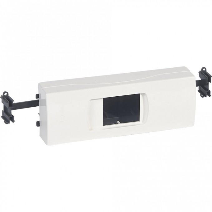 Суппорт LEGRAND для модульного оборудования 2 модуля для кабель-каналов DLP с шириной крышки 65 мм белый 010925