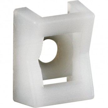 База для монтажа LEGRAND Colring на винтах для хомутов шириной 4,6 мм монтаж на винтах ∅ 4 бесцветный