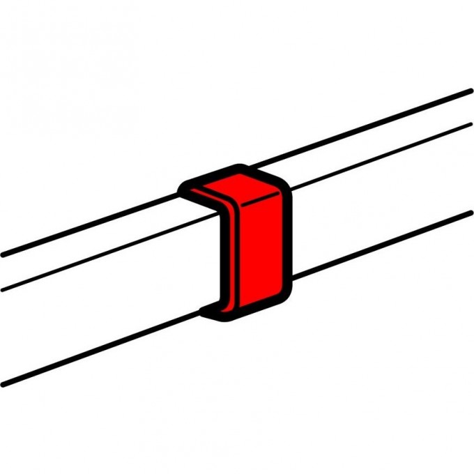 Накладка на стык LEGRAND для мини-плинтусов DLPlus 40х12,5/40х16/40х20 033606