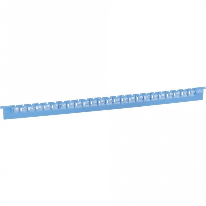 Маркер LEGRAND Memocab международная кодировка цветов ширина 2,3 мм цифра 6 голубой 037808