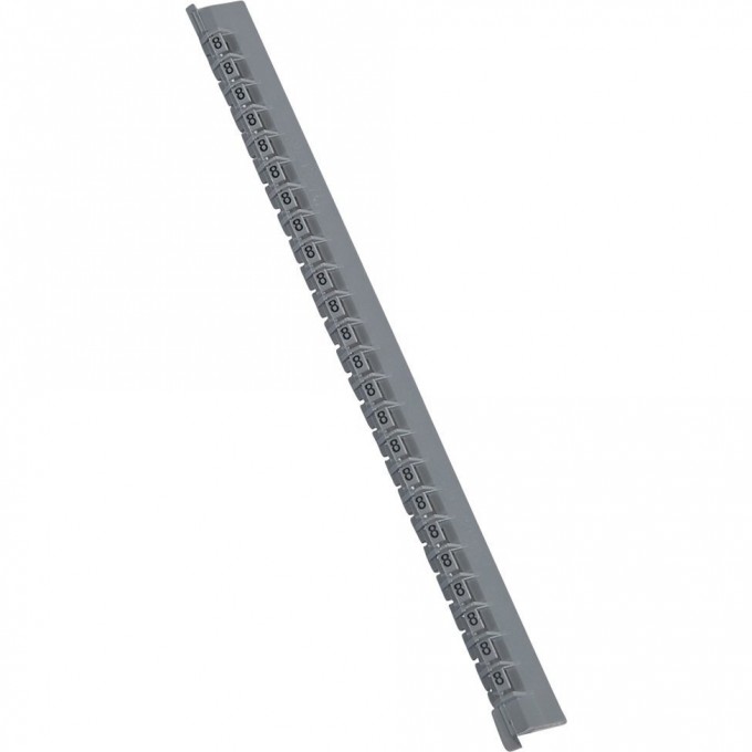 Маркер LEGRAND Memocab международная кодировка цветов ширина 2,3 мм цифра 8 серый 037804