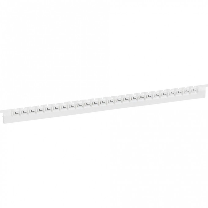 Маркер LEGRAND Memocab ширина 2,3 мм чёрная маркировка на белом фоне заглавная буква J 037835