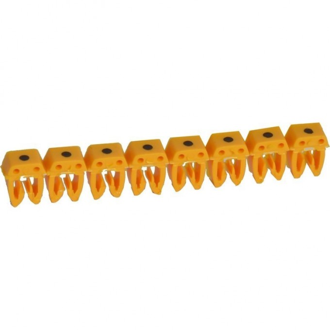 Маркер LEGRAND CAB 3 условное обозначение для кабеля 0,5-1,5 мм² точка 038271