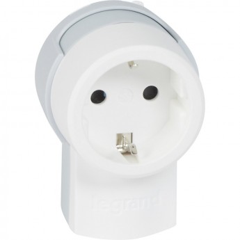 Розетка LEGRAND 2К+3 серия Элиум 16 А пластик винт сбоку белый