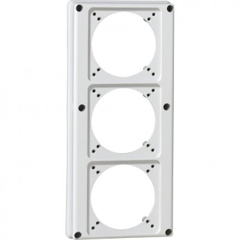 Лицевая панель LEGRAND P17 Tempra Pro 280x125 3 розетки 16 A белый