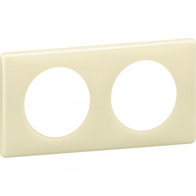 Рамка LEGRAND Celiane на 2 поста Слоновая кость 066622