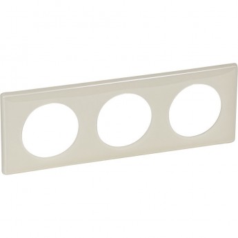Рамка LEGRAND Celiane на 3 поста Слоновая кость Рамка LEGRAND Celiane на 3 поста Слоновая кость