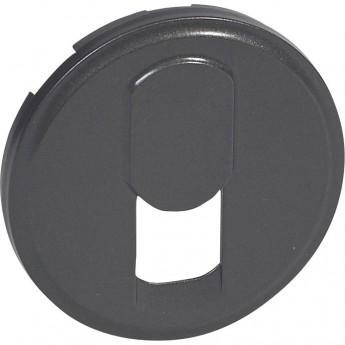 Лицевая панель LEGRAND Celiane телефонные розетки RJ 11/12 Кат. № 0 673 40/41 графит