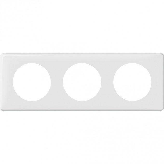 Рамка LEGRAND Celiane 3 поста белый 068633