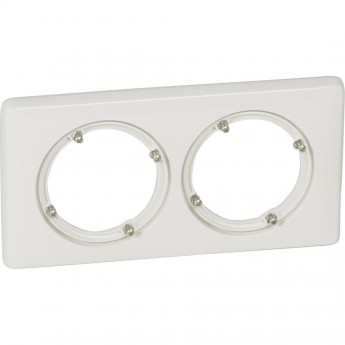 Рамка LEGRAND 2 поста Celiane IP 44 белый