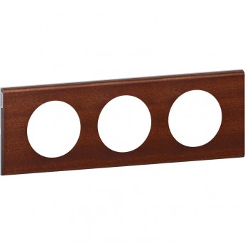 Рамка LEGRAND Celiane 3 поста Орех