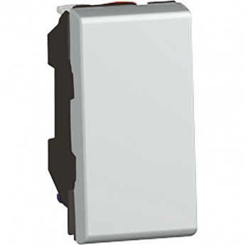 Переключатель LEGRAND Mosaic на 2 направления 1 модуль 10 AX алюминий