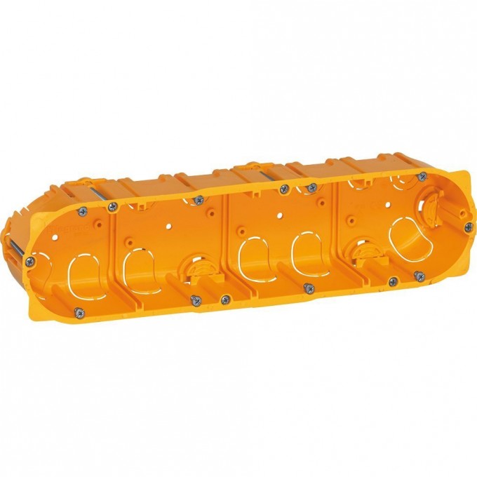 Коробка многоместная LEGRAND Batibox для сухих перегородок 4-местная 8/10 модулей глубина 40 080044