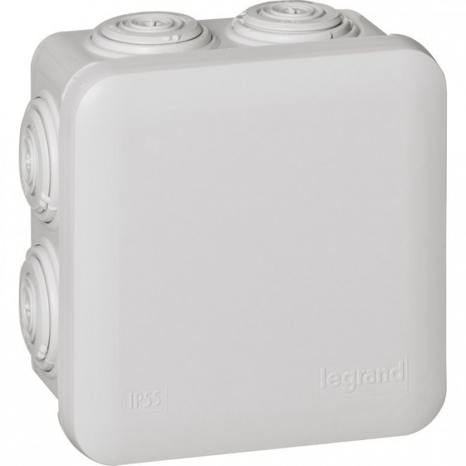 Коробка LEGRAND Plexo IP55 80х80х45мм белый 092012