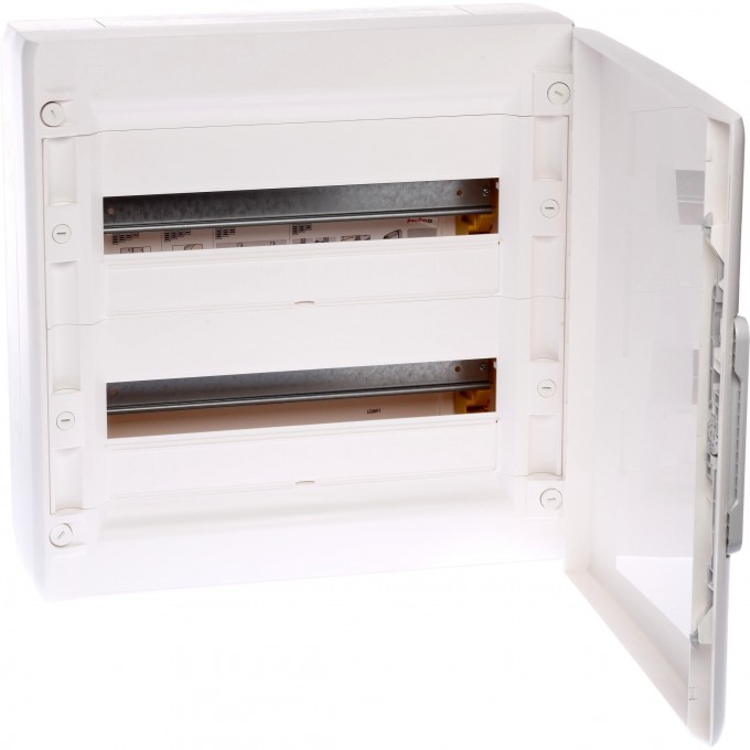 Распределительный щиток LEGRAND XL3 125 - с белой дверью - 2 ряда - 36 модулей - 450х450х128 мм, белый 401647