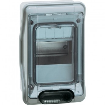 Щиток LEGRAND Plexo³ IP 65 IK 09 1 ряд 32 А 4 модуля серый Щиток LEGRAND Plexo³ IP 65 IK 09 1 ряд 32 А 4 модуля серый