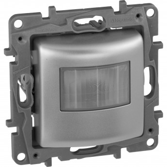 Датчик движения LEGRAND Etika без нейтрали 400 Вт алюминий