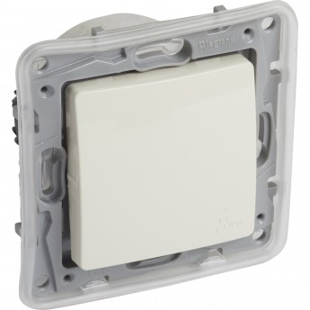 Переключатель LEGRAND IP44 автоматические клеммы Etika 10 AX 250 В слоновая кость Переключатель LEGRAND IP44 автоматические клеммы Etika 10 AX 250 В слоновая кость