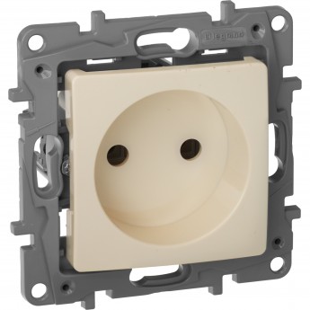Розетка LEGRAND 2К немецкий стандарт 16 А 250 В Etika слоновая кость Розетка LEGRAND 2К немецкий стандарт 16 А 250 В Etika слоновая кость