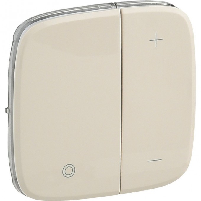 Лицевая панель LEGRAND Valena ALLURE для кнопочного светорегулятора слоновая кость 752086