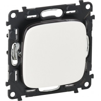 Переключатель LEGRAND Valena ALLURE 10АХ 250В с лицевой панелью безвинтовые зажимы белый Переключатель LEGRAND Valena ALLURE 10АХ 250В с лицевой панелью безвинтовые зажимы белый