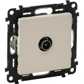 Розетка LEGRAND Valena LIFE ТВ c топологией "звезда" 0-2400 МГц с лицевой панелью слоновая кость