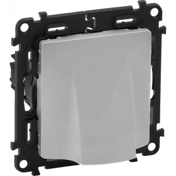 Вывод кабеля LEGRAND Valena LIFE с лицевой панелью без клемм алюминий