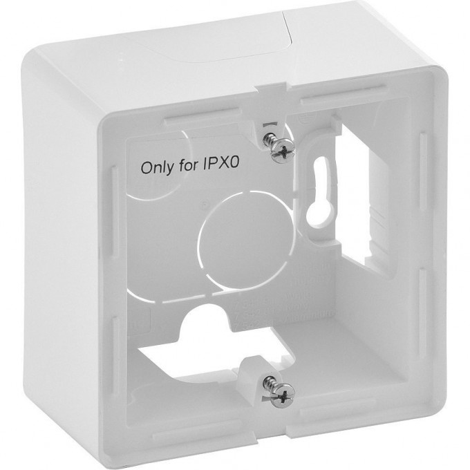 Коробка LEGRAND Valena LIFE для накладного монтажа 1-постовая белый 754191