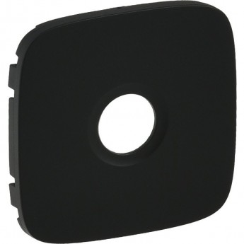 Лицевая панель LEGRAND Valena ALLURE для розеток ТВ антрацит