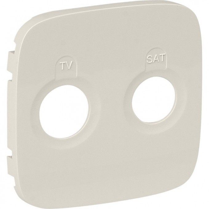 Лицевая панель LEGRAND Valena ALLURE для розеток TV-SAT слоновая кость 754826