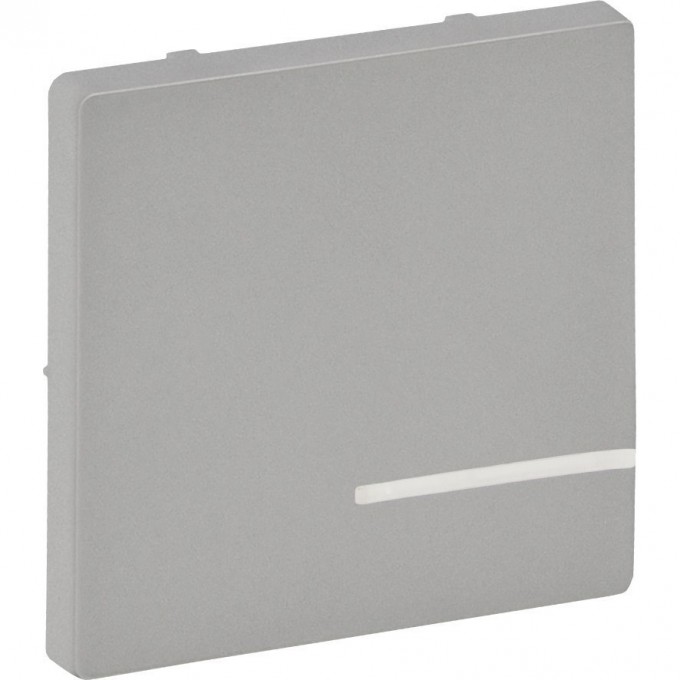 Лицевая панель LEGRAND Valena LIFE MyHome Play Zigbee для радиоприемного выключателя 1-канального с нейтралью алюминий 754702