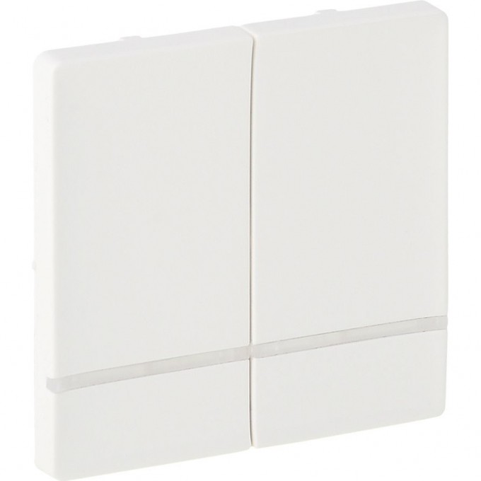 Лицевая панель LEGRAND Valena LIFE MyHome Play Zigbee для радиоуправляющего устройства 2-канального ON-OFF белая 754778