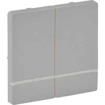 Лицевая панель LEGRAND Valena LIFE MyHome Play Zigbee для выключателя-радиоприемника 2-канального алюминий Лицевая панель LEGRAND Valena LIFE MyHome Play Zigbee для выключателя-радиоприемника 2-канального алюминий