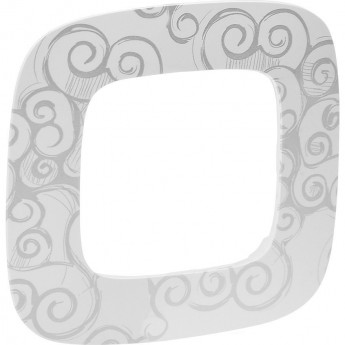 Рамка LEGRAND Valena ALLURE 1-постовая универсальная нарцисс хром Рамка LEGRAND Valena ALLURE 1-постовая универсальная нарцисс хром