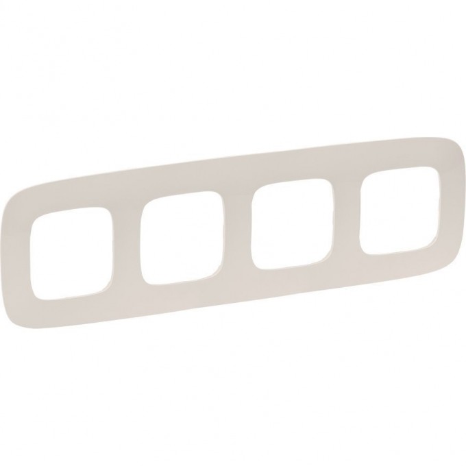 Рамка LEGRAND Valena ALLURE 4-постовая универсальная слоновая кость 754314