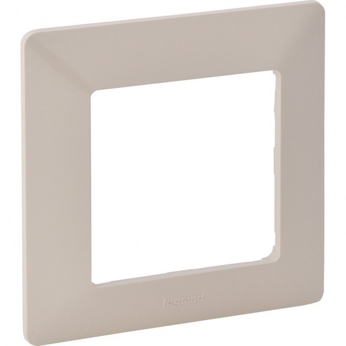 Рамка LEGRAND Valena LIFE "Слоновая кость", 1-постовая универсальная, кремово-белая 754047