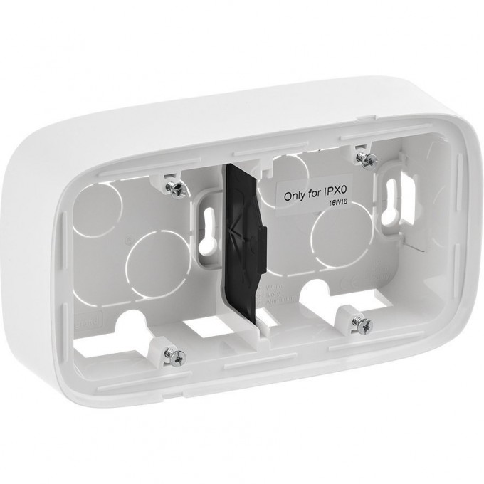 Коробка LEGRAND Valena ALLURE для накладного монтажа 2-постовая белый 755552