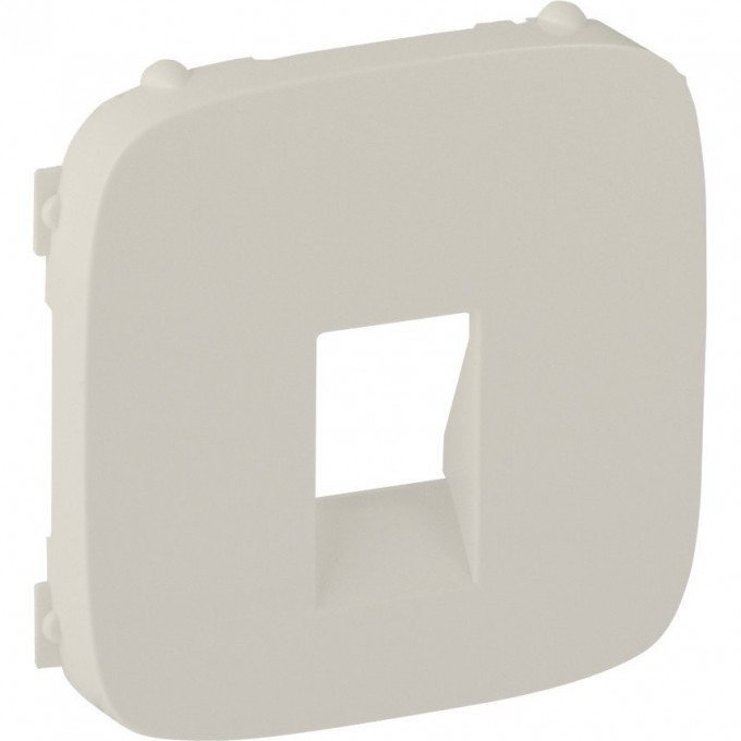 Лицевая панель LEGRAND Valena ALLURE для аудиорозетки с пружинными зажимами одиночной слоновая кость 755366