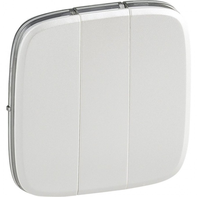 Лицевая панель LEGRAND Valena ALLURE для выключателя трехклавишного жемчуг 755039