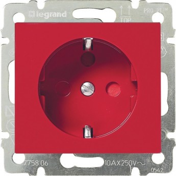 Силовая розетка LEGRAND Valena 2К+3 на винтах с блокировкой 10/16 А 230/250 В красный Силовая розетка LEGRAND Valena 2К+3 на винтах с блокировкой 10/16 А 230/250 В красный
