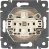 Силовая розетка LEGRAND Valena 2К на винтах 10/16 А 230/250 В слоновая кость 774316