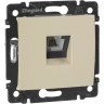 Телефонная розетка LEGRAND Valena RJ11 4 контакта 1 выход слоновая кость 774338