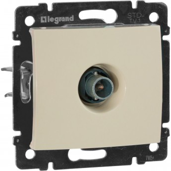 ТВ розетка LEGRAND Valena звезда 1.5 дБ 2400 МГц слоновая кость ТВ розетка LEGRAND Valena звезда 1.5 дБ 2400 МГц слоновая кость