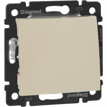 Выключатель LEGRAND Valena одноклавишный 10 A 250 В слоновая кость