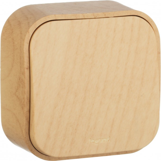Выключатель LEGRAND Quteo 10 A 250 B IP 20 Дерево 782260