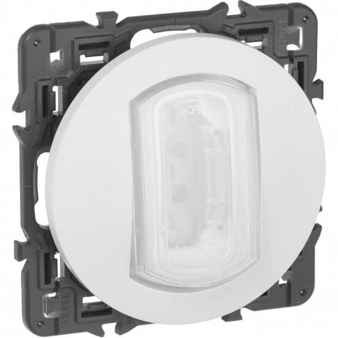 Переключатель LEGRAND Celiane с этикеткой - IP 44, белый SET-1-067001-15