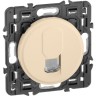 Розетка LEGRAND Celiane тел. RJ11 слоновая кость SET-1-067340-01