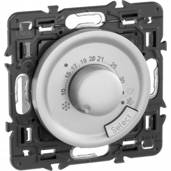 Термостат LEGRAND Celiane комнатный титан Термостат LEGRAND Celiane комнатный титан