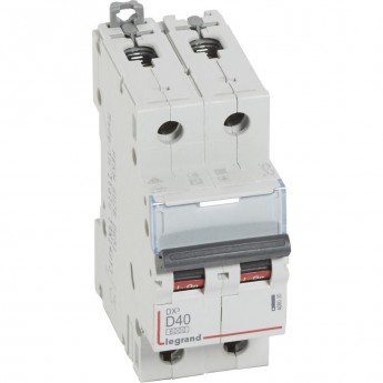 Автоматический выключатель LEGRAND DX3 2П D 40A 6000/10kA Автоматический выключатель LEGRAND DX3 2П D 40A 6000/10kA