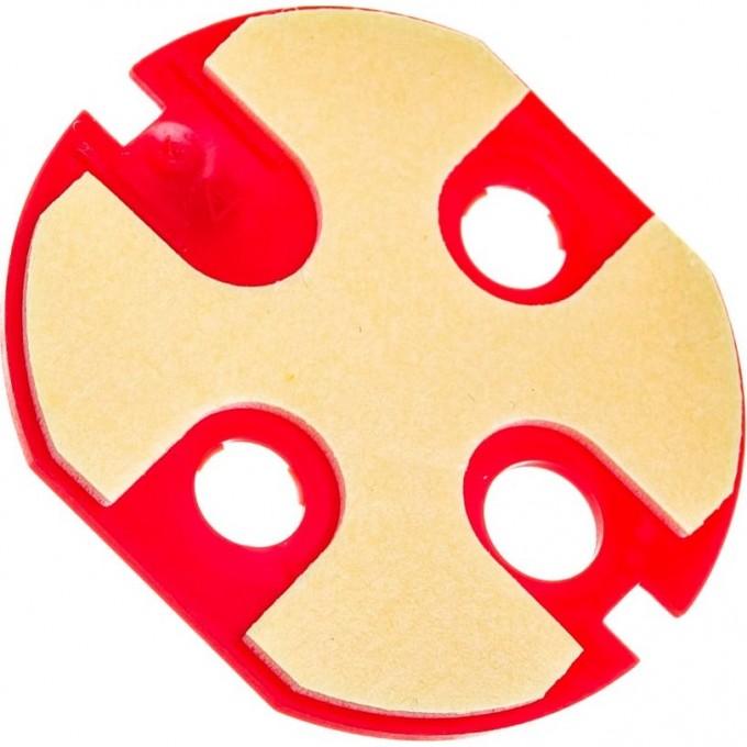 Блокиратор розетки LEGRAND Mosaic 2К+З N, красный 50299